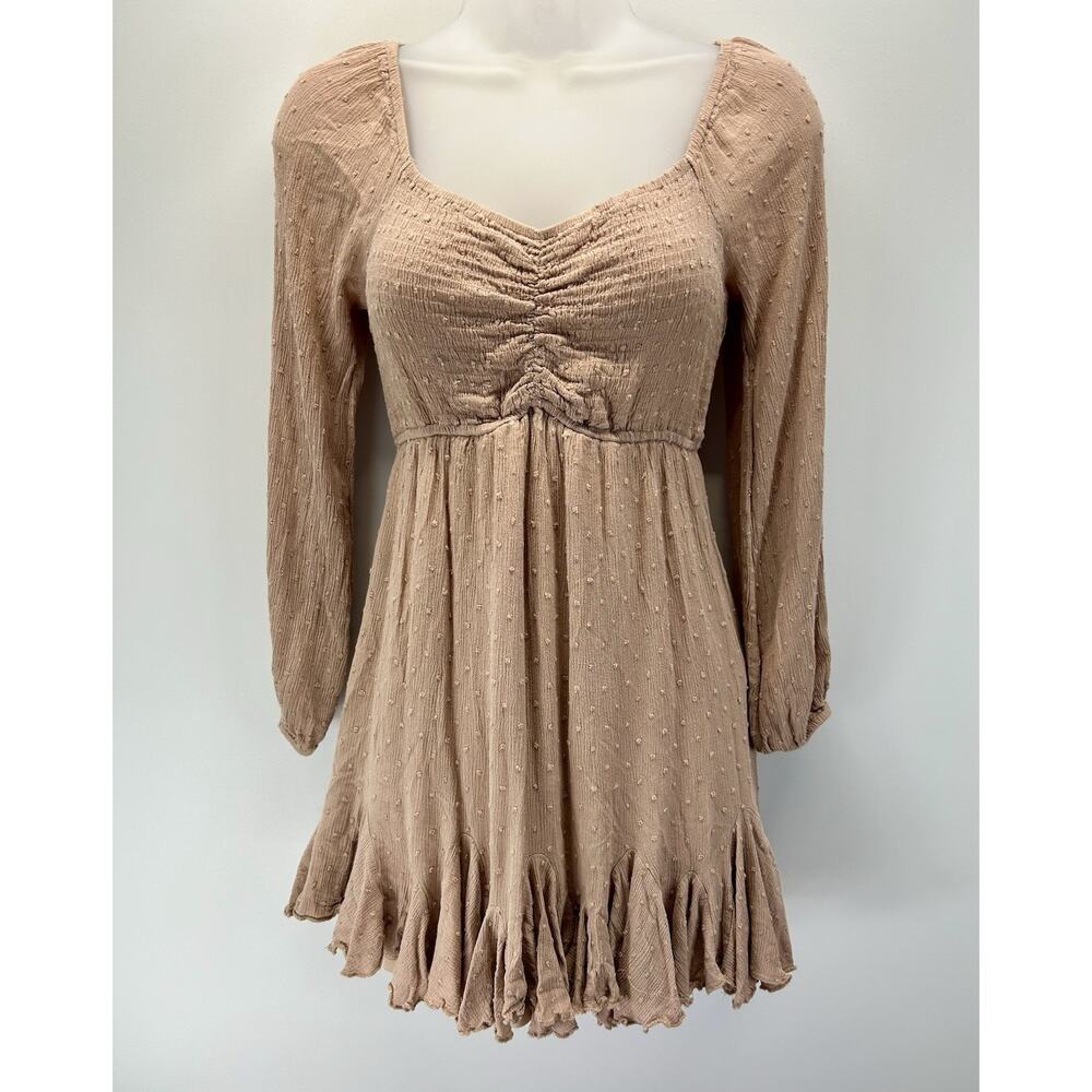 Berry N Cream Women's Darling Lacey Gauze Boho Dress, Size Medium .